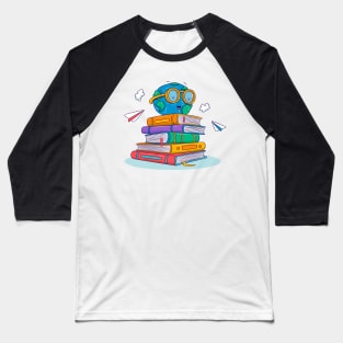 World Book Day Illustration Baseball T-Shirt